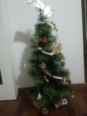 árbol navidad gingkklu sólo
